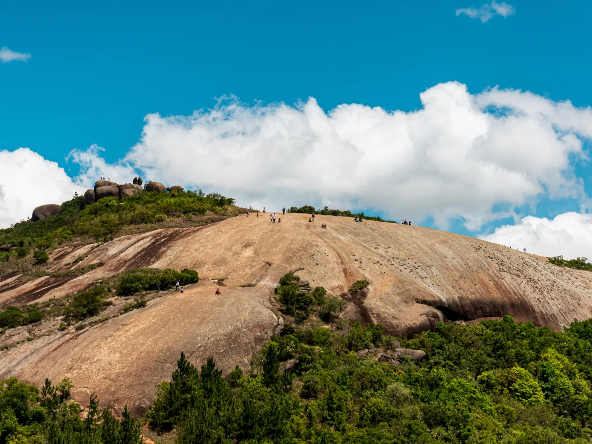 Pedra Grande — cartão postal de Atibaia